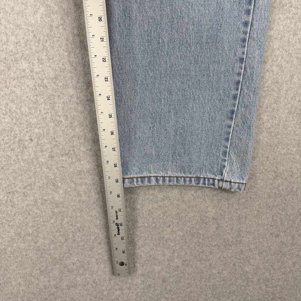 Vintage Levis Jeans Mens 38x30 Light Wash 505 Regular Straight Leg Y2K Denim - Picture 12 of 14